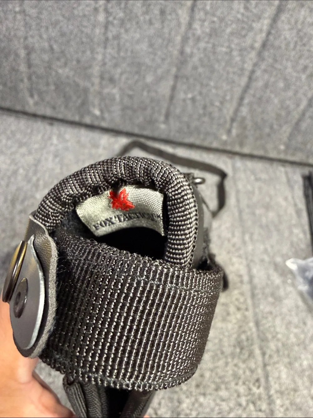 Fox Tactical Men's Black Nylon Inside-the-Waist Holster with Adjustable Strap